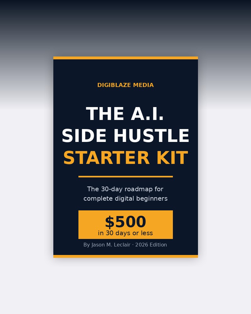 The A.I. Side Hustle Starter Kit cover